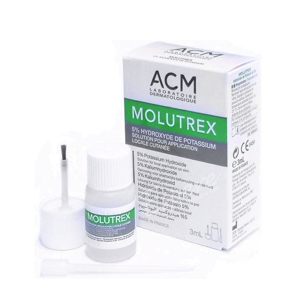 Molutrex Solución Hidroxido De Potasio 5 x 3ml Acm Farmatina La