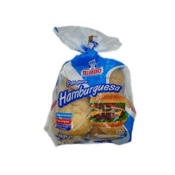 Bimbo Pan Hamburguesa Ajonjolí 630g
