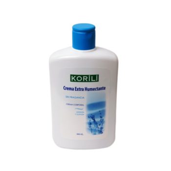 Korili Crema Corporal Sin Fragancia  444ml