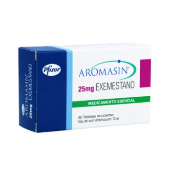 Aromasin Exemestano 25mg x 30 Tabletas Pfizer