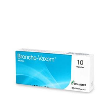 Broncho - Vaxom Lisados Bacterianos Liofilizados Adultos 7mg x 10 Cápsulas - OM Pharma