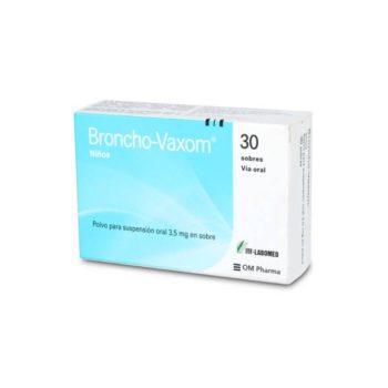 Broncho - Vaxom Lisados Bacterianos Liofilizados  Pediátrico 3.5mg x 10 Cápsulas - OM Pharma