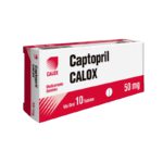 Captopril 50mg x 10Tabletas Calox