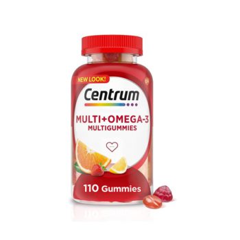Centrum Multi + Omega-3 Multigummies Multivitamínico x 110 Gomitas