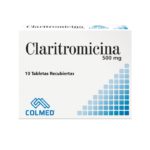 Claritromicina 500mg x 10 Tabletas