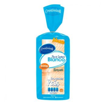 Crustissimo Para Sandwich Blanco 500g
