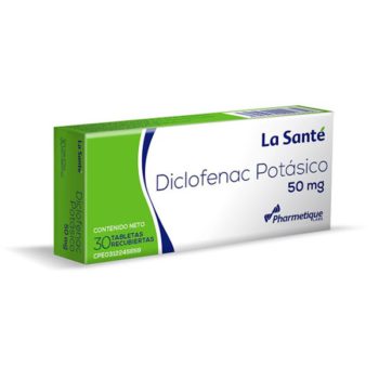 Diclofenac Potásico 50mg x 30 Tabletas - La Sante