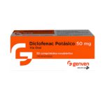 Diclofenac Potásico 50mg x 30 Tabletas – Genven