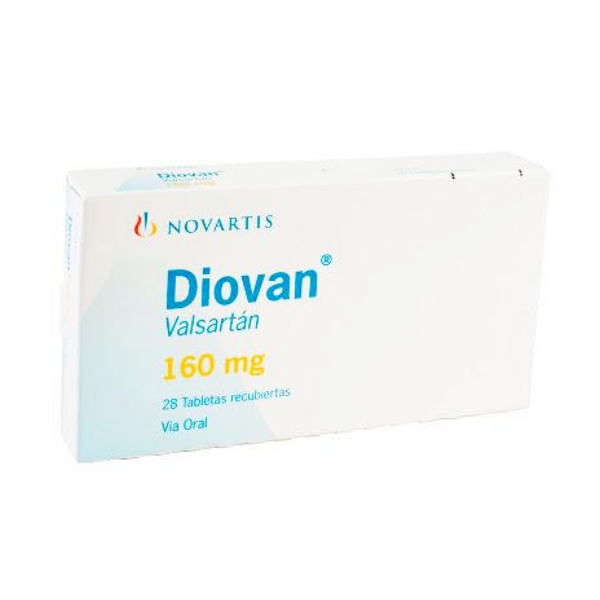 Diovan Valsartán 160Mg X 28 Tabletas Novartis - Farmatina - La Farmacia ...