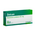Dolcan Diclofenac Potásico 50mg x 10Tabletas Megalabs