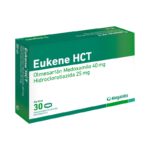 Eukene Hct Hidroclorotiazida + Olmesartán 40mg_25mg x 30 Comprimidos Megalabs