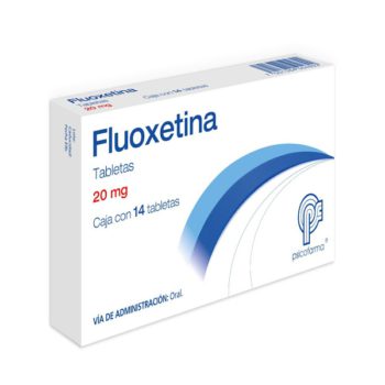 Fluoxetina 20mg x 14Tabletas Psicofarma