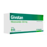Givotan Nitazoxanida 500mg x 6 Comprimidos – Megalabs