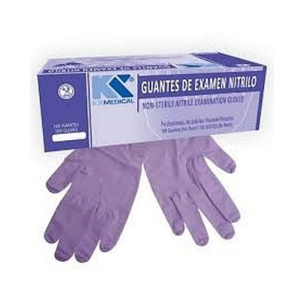 Guantes De Examen Nitrilo T L X Unidades Kx Medical Farmatina