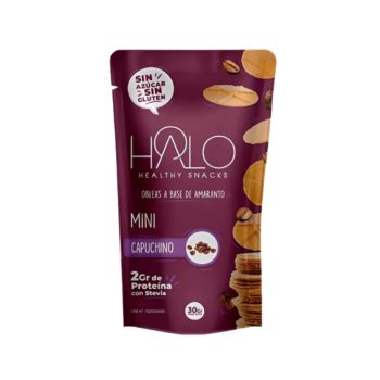 Halo Bites Obleas De Amaranto Capuchino 30g