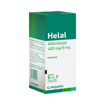 Helal Albendazol 400mg 5ml - Megalabs
