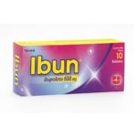 Ibun Ibuprofeno 600mg x 10Tabletas Cofasa