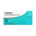 KADOLEX 25MG X10TAB (DEXKETOPROFENO)(ANGELUS)