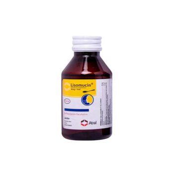 Lisomucin Bromhexina Jarabe 4mg/5ml x 120ml - Polinac