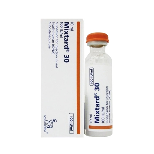 Mixtard 30 Insulina Bifasica Ampolla 100Iu/Ml X 10Ml Novo Nordik ...