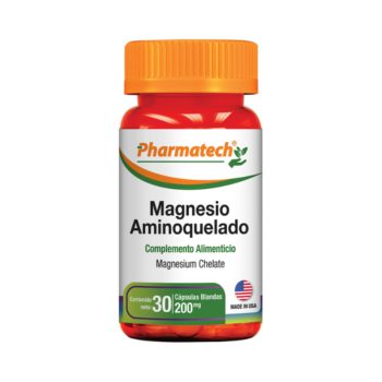 Magnesio Aminoquelado x 30 Tabletas - Pharmatech