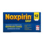 Noxpirin Acetaminofén+Cafeína+Cetirizina+Fenilefrina HCI x 12 Tabletas – Siegfried