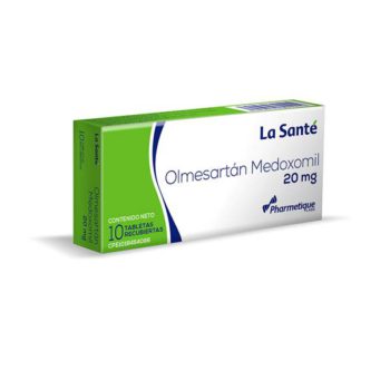 Olmesartán 20mg x 30 Tabletas - La Sante