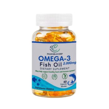 Omega 3 Fish Oil 2000Mg x 60 Cápsulas Pharmacorp