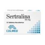 SERTRALINA 50MG X10TAB (COLMED)