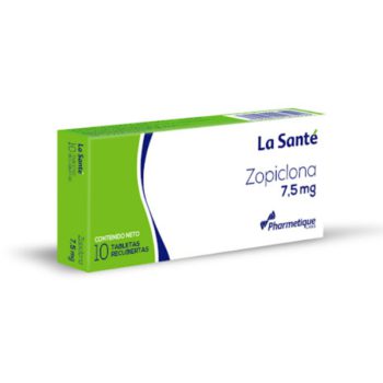 Zopiclona 7.5mg x 10 Tabletas La Sante