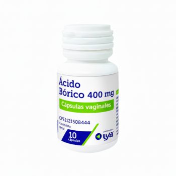 Ácido Bórico Vaginal x 10 Cápsulas - Lya