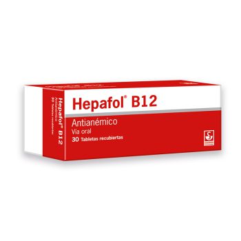 Hepafol B12 30 Tabletas Siegfried