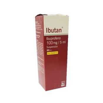 Ibutan Ibuprofeno Pediátrico Suspensión 100mg/5ml 60 ml Siegfried