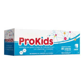 Prokids Con Vitaminas Y Minerales Multivitamínico x 30 Sobres Calox