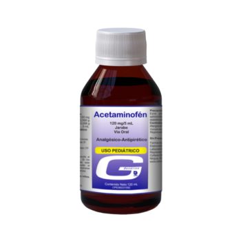 Acetaminofén Jarabe Pediátrico 120mg/5ml 120ml - Cofasa