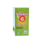 Vitadyn Sin Azúcar 500mg x 30 Tabletas (Vitamina C) – Oftalmi