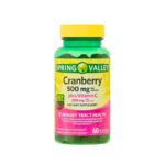 Cranberry Plus Vitamina C 500mg x 60Caps Spring Valley