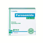 Furosemida Solucion Inyectable I.V-I.M 20mg_2ml x 3Amp Distrilab