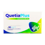 Quetiaplus quetiapina 200mg x10 dpt