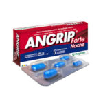 Angrip Forte Noche x 5Tab Acetaminofen-Clorfeniramina Megalabs Vzl