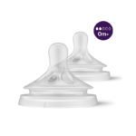 Avent Tetinas Natural-Naturelle 0M+ x 2
