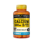 Calcium 600mg+D3 x 100Tab Mason Natural