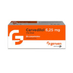 Carvedilol 6.25mg x 30Tab Genven