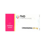 Cinarizina 25mg x 20Tab Nio Pharmaceutical