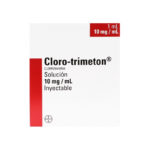 Clorotrimetron Clorfeniramina 10mg_1ml Iv_Im x 1Amp