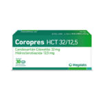 Coropres Hct 32-12.5mg x 30Tab Candesartan-Hct Megalabs Vzl