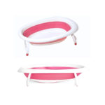 Cute Babies Bañera Plegable Para Bebe Rosada