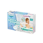 Cute Babies Bañera Plegable Para Bebe Rosada