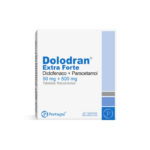 Dolodran Extra Forte 50-500mg x 20Tab Diclofenac-Paracetamol Portugal