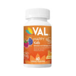 Happy Kids Magnesio Arandano Frambuesa x 60Tab Mast Vit B6-Vit C-Vit D3 Val NaturalD3 Val Natural
